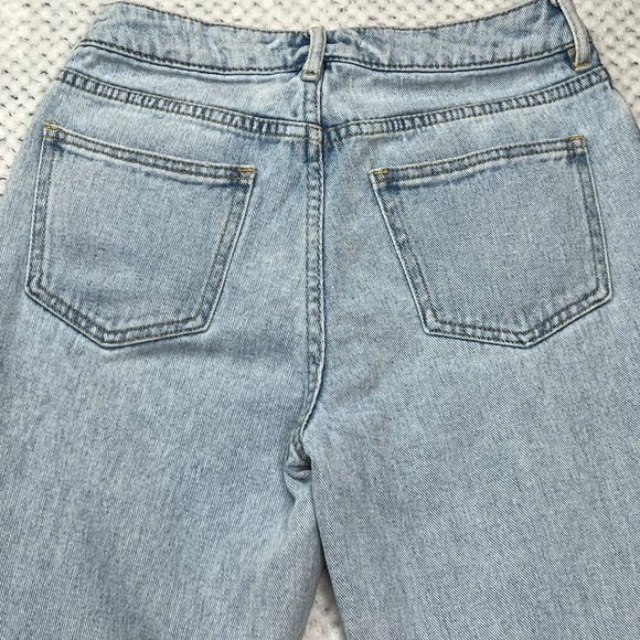 Pacsun Mom Jeans High Rise Light Wash Size 25 - Picture 8 of 12